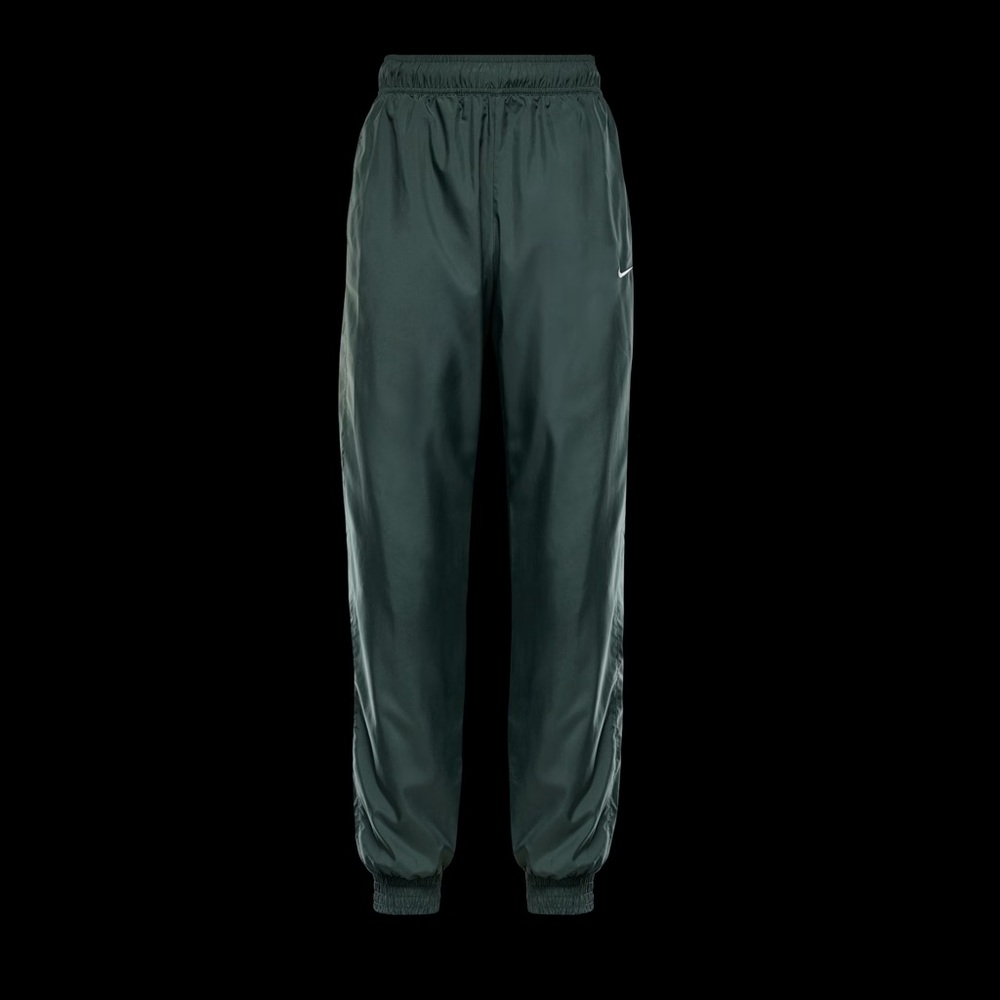 NWT Nike Women LG Joggers Green UV Protection Mid-Rise Joggers